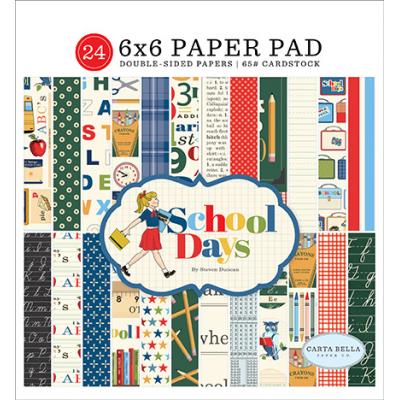 Carta Bella School Days Designpapier  - Paper Pad